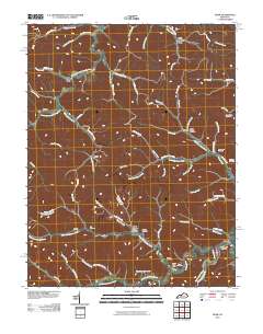 Mazie 2010 topographic map thumbnail