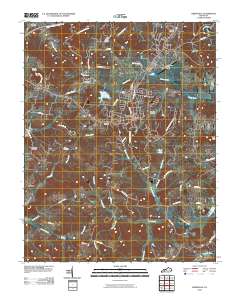 Greenville 2010 topographic map thumbnail