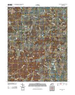 Howe Valley 2010 topographic map thumbnail