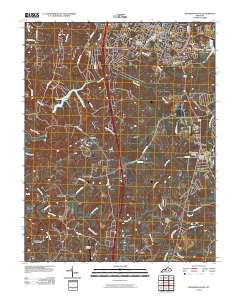 Richmond South 2010 topographic map thumbnail