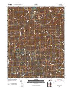Moorefield 2010 topographic map thumbnail