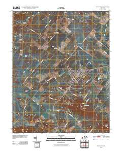 Morganfield 2010 topographic map thumbnail