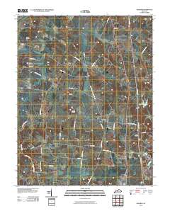 Robards 2010 topographic map thumbnail