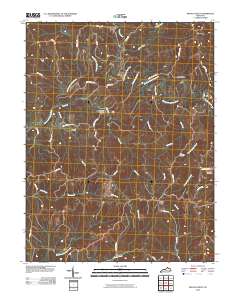 Mount Olivet 2010 topographic map thumbnail