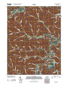 Oldtown 2010 topographic map thumbnail