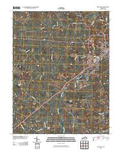 Paris West 2010 topographic map thumbnail