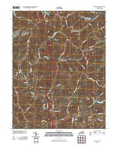 Sadieville 2010 topographic map thumbnail