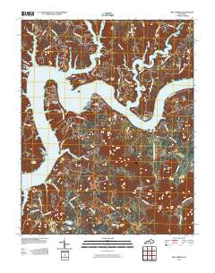 Mill Springs 2010 topographic map thumbnail