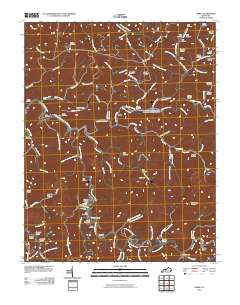 Noble 2010 topographic map thumbnail