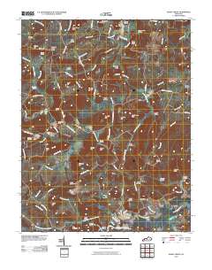 Shady Grove 2010 topographic map thumbnail