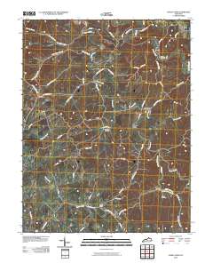 Shady Nook 2010 topographic map thumbnail