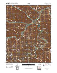 Tygarts Valley 2010 topographic map thumbnail