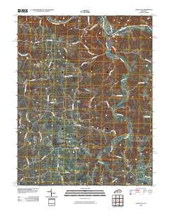 Union City 2010 topographic map thumbnail