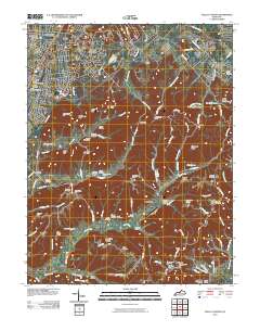 Valley Station 2010 topographic map thumbnail