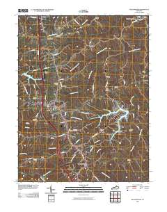 Williamstown 2010 topographic map thumbnail