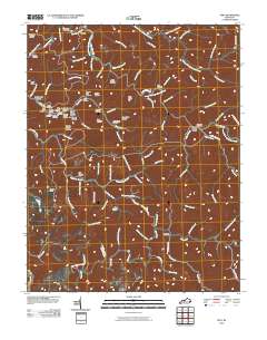Vest 2010 topographic map thumbnail