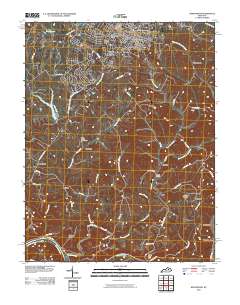 Winchester 2010 topographic map thumbnail