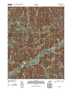 Sanders 2010 topographic map thumbnail