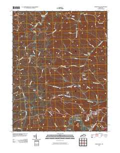 Owingsville 2010 topographic map thumbnail