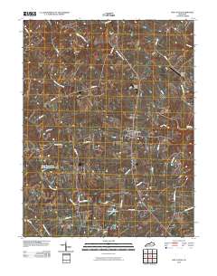 New Castle 2010 topographic map thumbnail