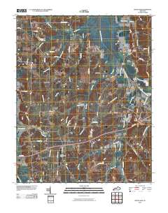 Westplains 2010 topographic map thumbnail