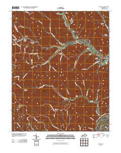 Dubre 2010 topographic map thumbnail