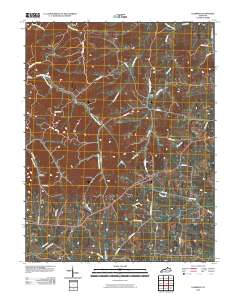 Leesburg 2010 topographic map thumbnail