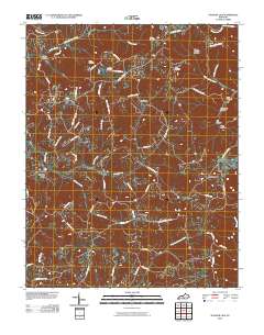 Sulphur Lick 2010 topographic map thumbnail