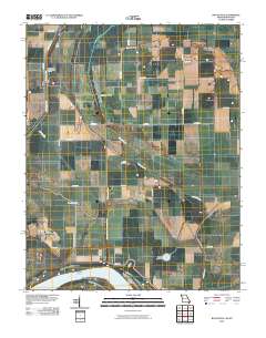 Bayouville 2010 topographic map thumbnail