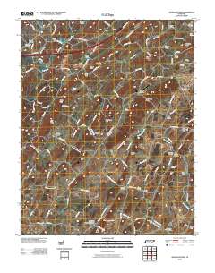 Jearoldstown 2010 topographic map thumbnail