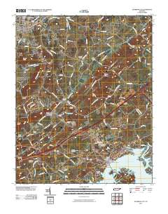 Jefferson City 2010 topographic map thumbnail