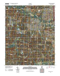 Horn Lake 2010 topographic map thumbnail