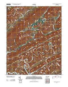 Howard Quarter 2010 topographic map thumbnail