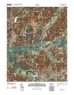 Huntingdon 2010 topographic map thumbnail