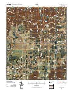 Huntland 2010 topographic map thumbnail