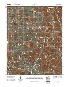 Hickory Flat 2010 topographic map thumbnail