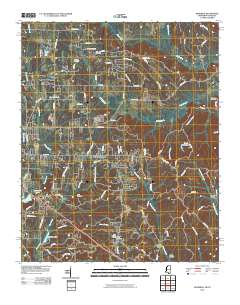 Kendrick 2010 topographic map thumbnail