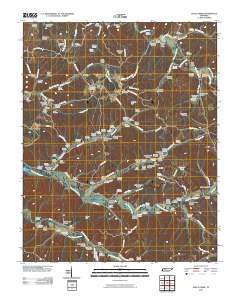 Halls Creek 2010 topographic map thumbnail