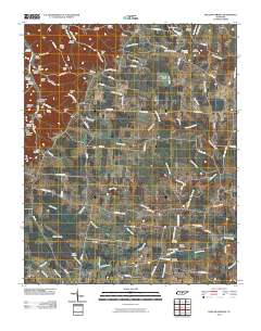 Hollow Springs 2010 topographic map thumbnail