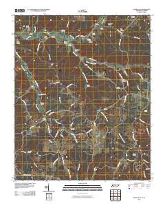 Lowryville 2010 topographic map thumbnail