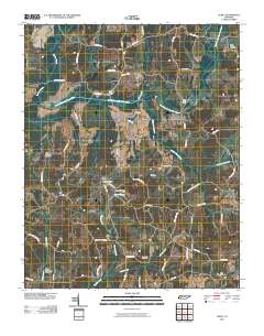 Luray 2010 topographic map thumbnail