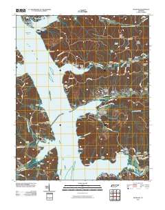 McKinnon 2010 topographic map thumbnail