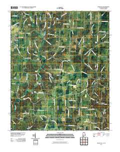 Lexington 2010 topographic map thumbnail