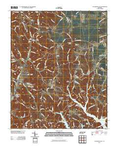 Lynchburg East 2010 topographic map thumbnail