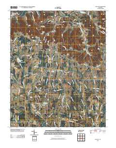 Lincoln 2010 topographic map thumbnail