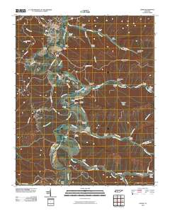 Linden 2010 topographic map thumbnail