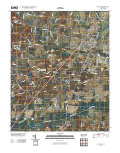 Millington 2010 topographic map thumbnail