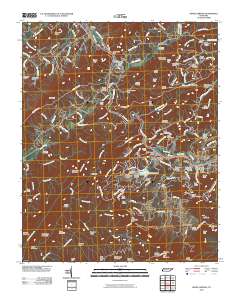 Kinzel Springs 2010 topographic map thumbnail