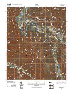 Leatherwood 2010 topographic map thumbnail