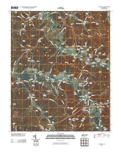 Olivehill 2010 topographic map thumbnail